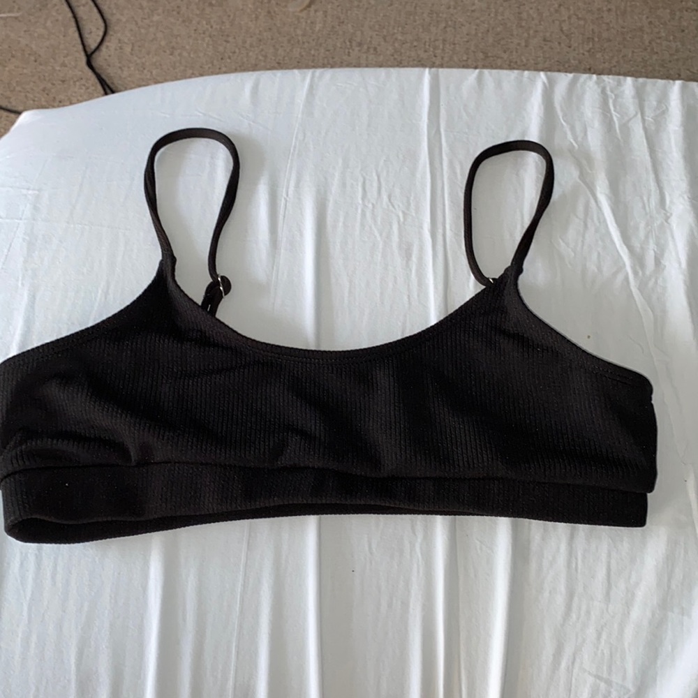 Shein Black Bathing Suit Top